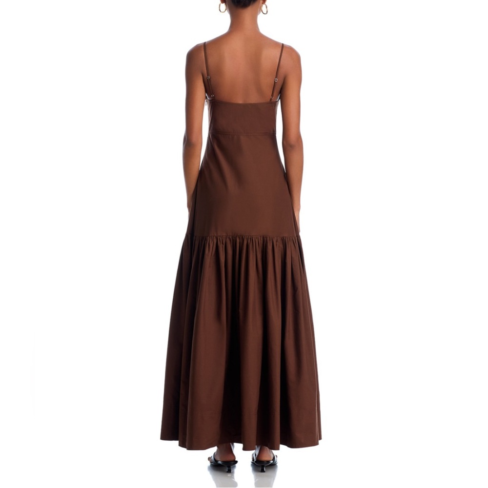A.L.C. Harper Dress in Chocolate Brown - Picture 7 of 9